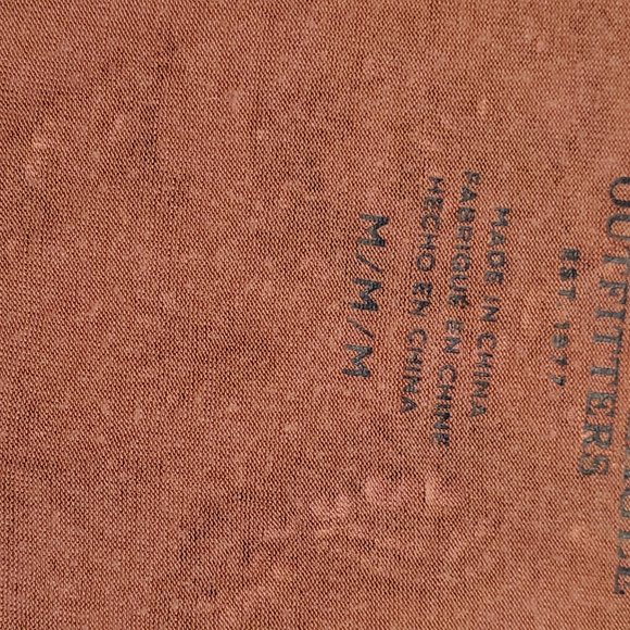 Paisley American Eagle Midriff Top - Picture 2 of 3